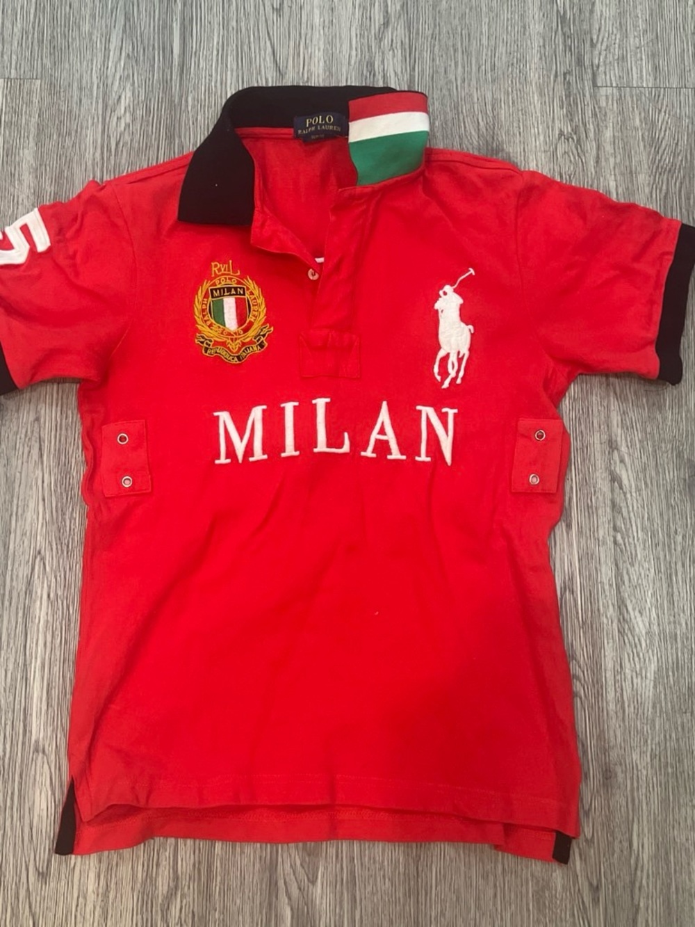 Polo by Ralph Lauren Milan Red Polo Shirt